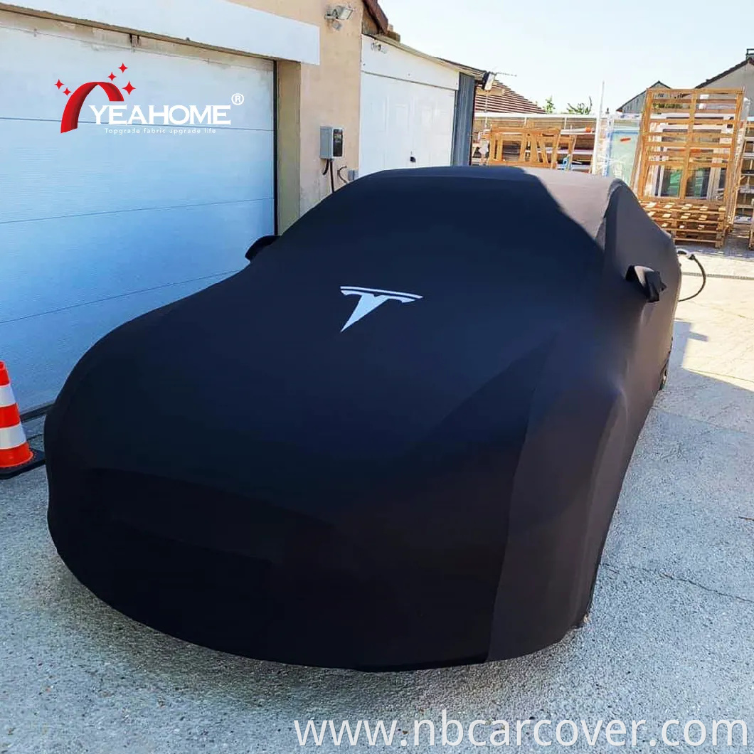 Custom Logo Perfect Fit Car Body Cover Dust-Proof Indoor Car Cover